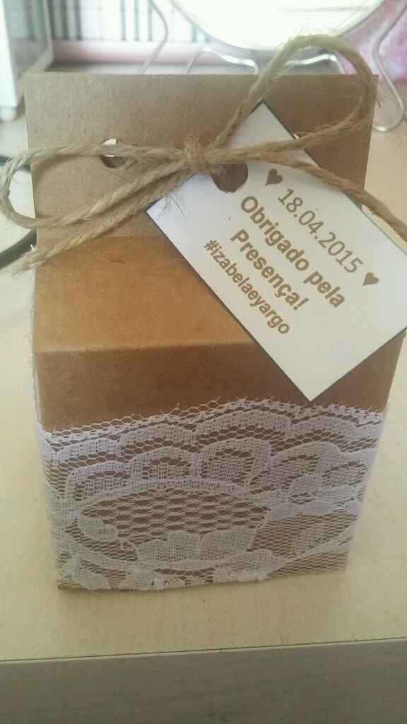 Lembrancinha de noivado baratinha e lindinha - 2