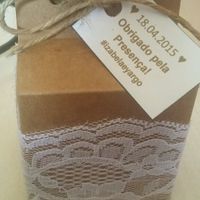 Lembrancinha de noivado baratinha e lindinha - 2