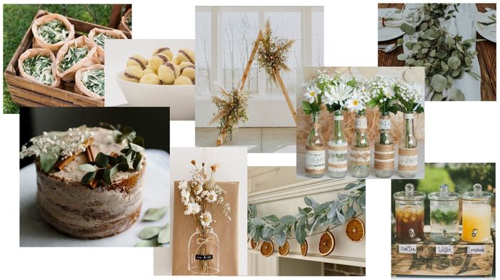 Moodboard do casório