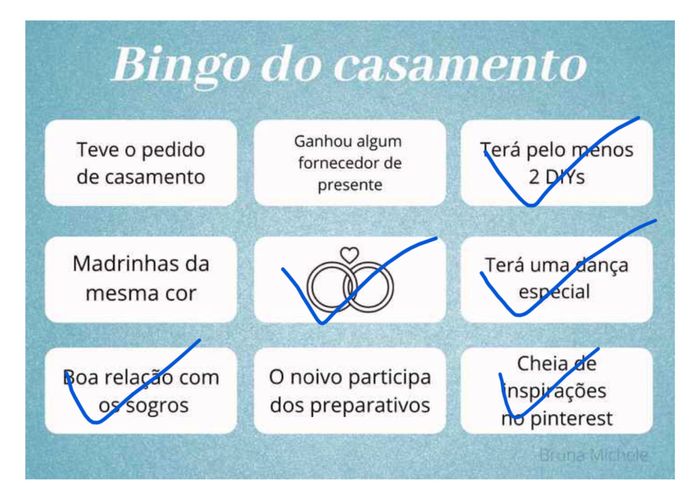 Bingo do Casamento - 1