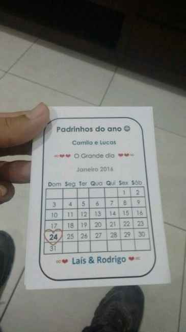 Convite dos padrinhos - 12