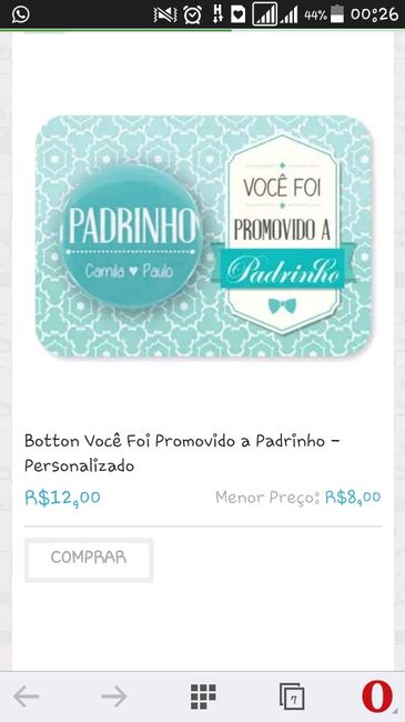 Convite para padrinhos ? - 2