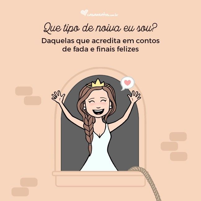 Que tipo de noiva eu sou?