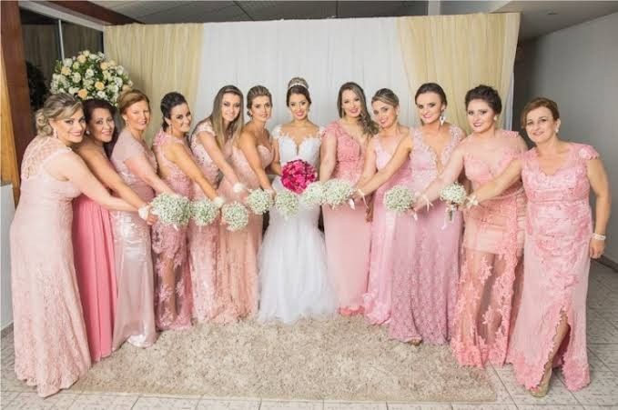Vestidos Madrinhas e mãe dos noivos 1
