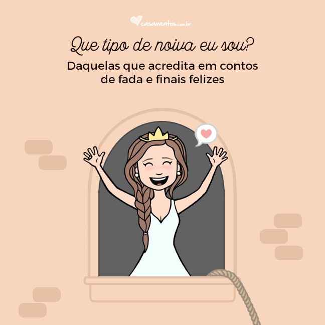 Que tipo de noiva eu sou?