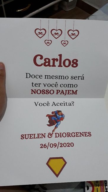 Convite dos Padrinho feito pelo Canva 8