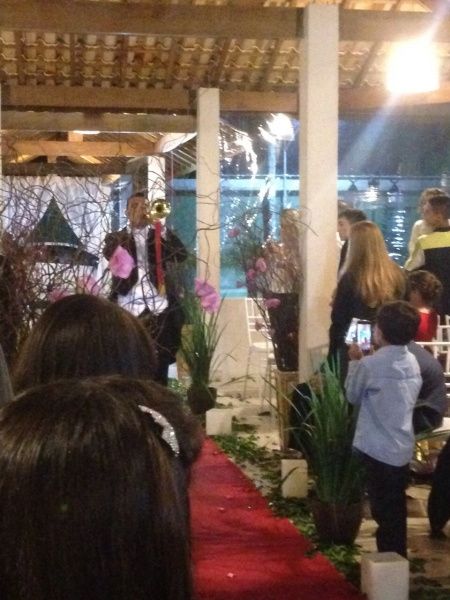 Anunciando a Entrada da Noiva!