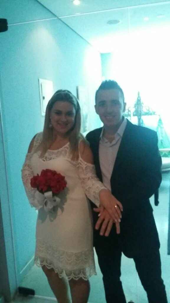 Meu  vestido  casamento no  civil!! - 1