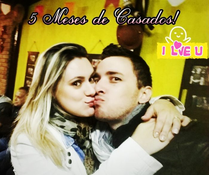 1,2,3,4,5 meses de  casados!! amo muito.. - 6