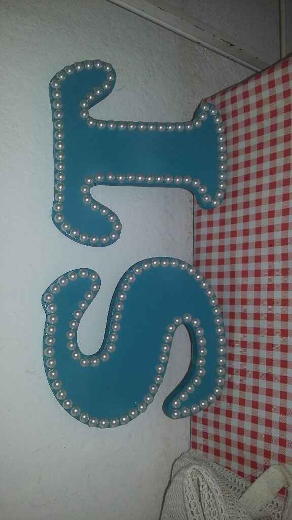 Letras de mdf mesa do bolo - 2