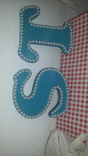 Letras de mdf mesa do bolo - 1