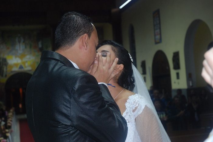 Beijo depois do sim