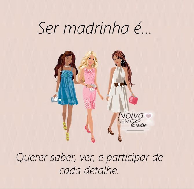 Para as madrinhas! - 1