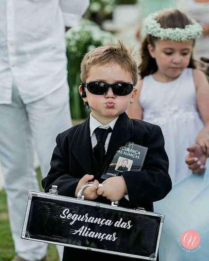 Quem vai levar as alianças? - 1