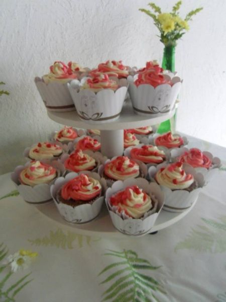 Cupcakes no noivado