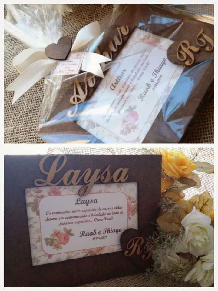 Presente Padrinhos/Madrinhas