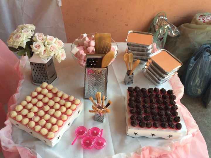 docinhos e decoração