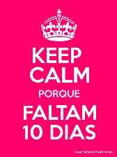 Faltam 10 dias