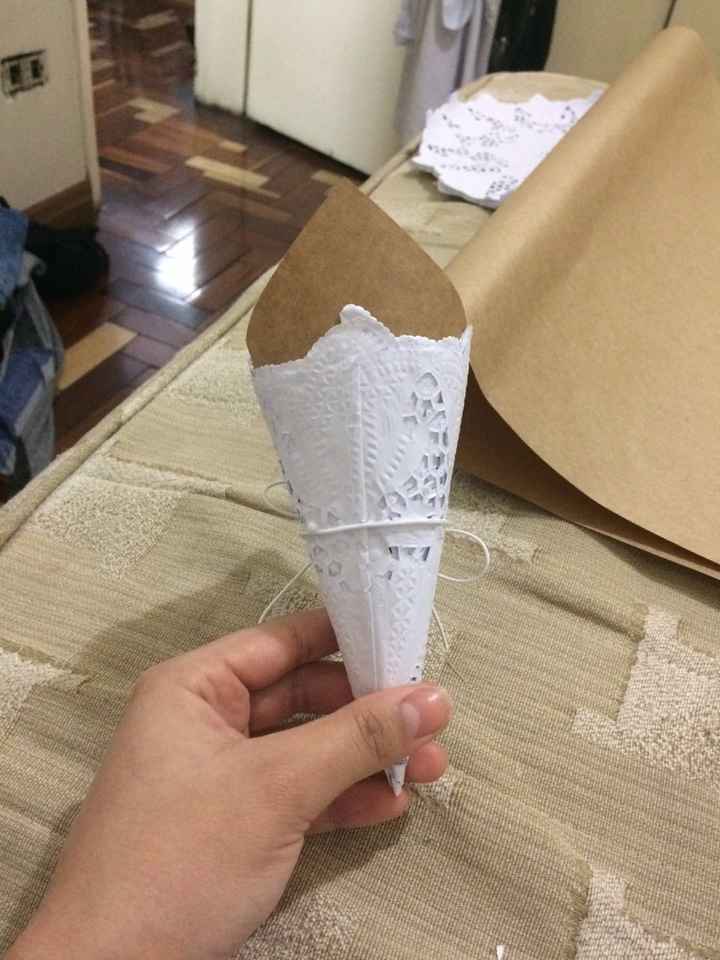 Meu cone atrás