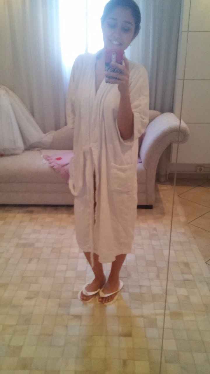 antes do banho