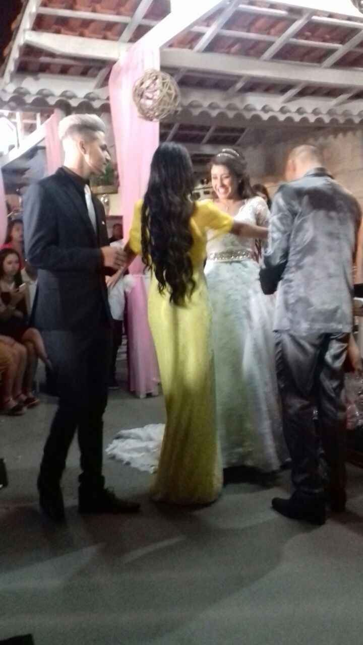 Minha irmã e madrinha