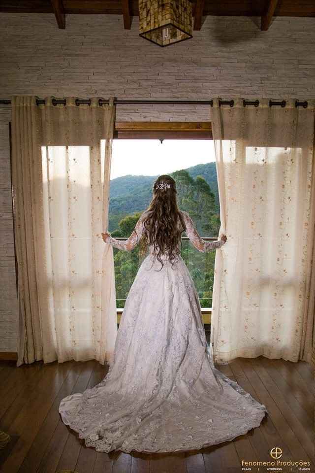 Meu penteado atrás