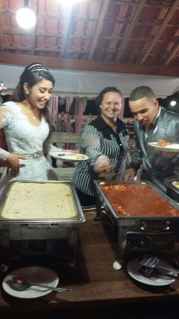 Abrindo o jantar