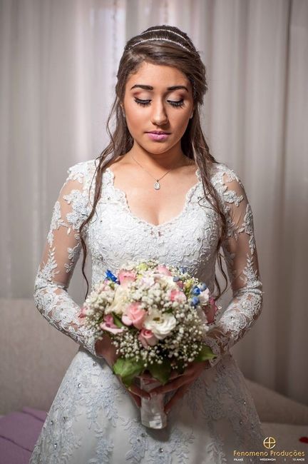 Meu penteado de frente