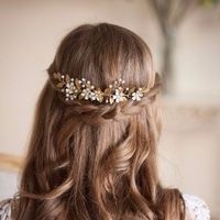 O penteado solto!