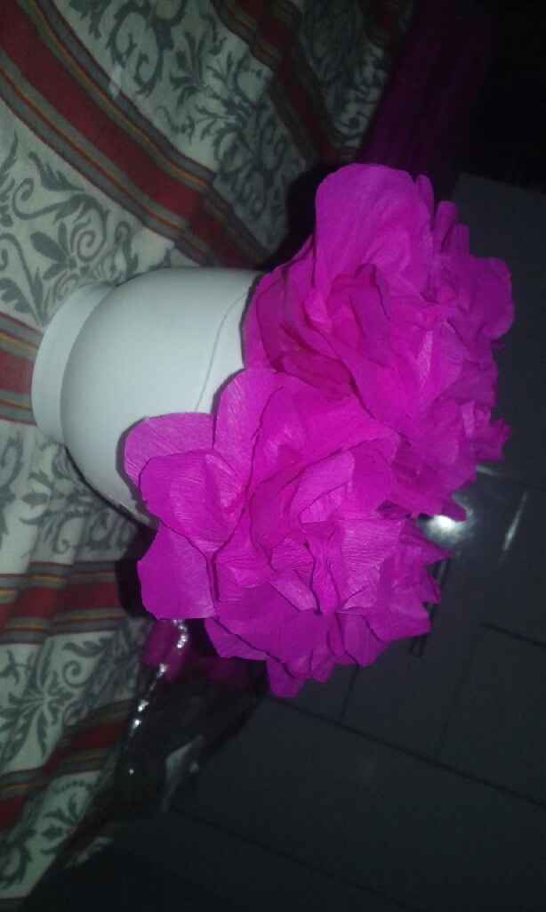 Flores de crepom - 3
