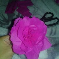Flores de crepom - 2