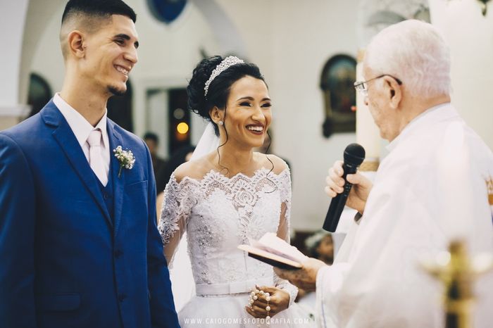 Cerimônia realizada na Paróquia de Santa Cecília em Brás de Pina- RJ