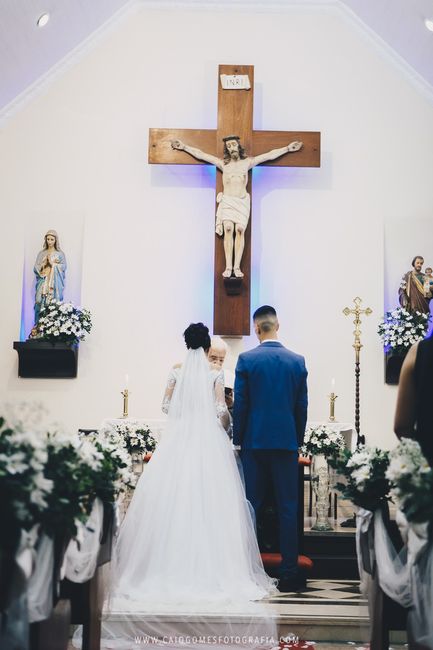 Cerimônia realizada na Paróquia de Santa Cecília em Brás de Pina- RJ