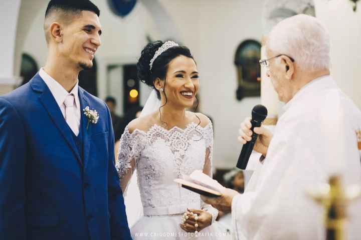 Cerimônia realizada na Paróquia de Santa Cecília em Brás de Pina- RJ