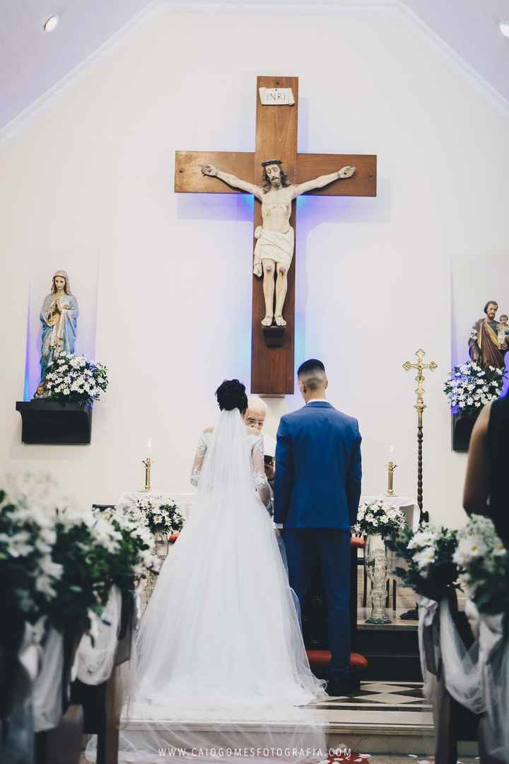 Cerimônia realizada na Paróquia de Santa Cecília em Brás de Pina- RJ