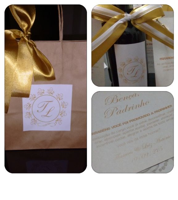 Kit madrinha e padrinho - 1