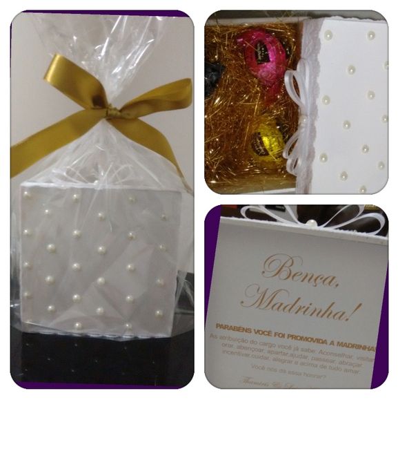 Kit madrinha e padrinho - 2