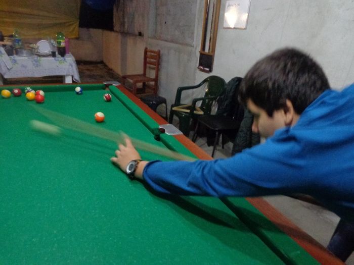 Uma sinuca pra divertir.
