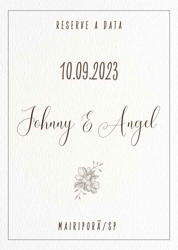 Save the date - 1