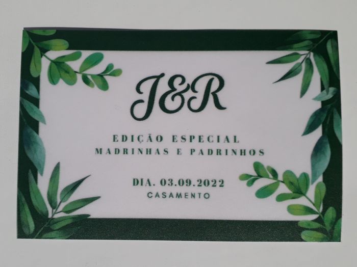 Convite dos padrinhos 2