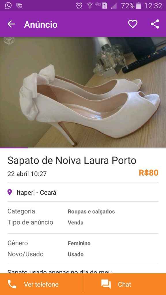 Meu sapato de noiva - 1