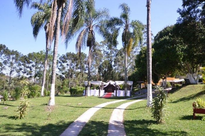 vista do local da cerimonia
