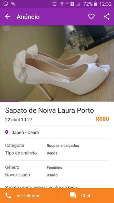 Meu sapato de noiva - 1