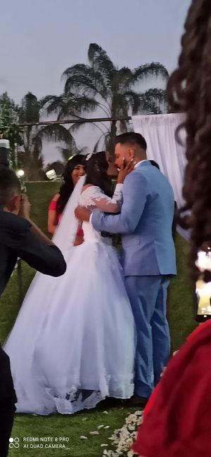 Tudo perfeito, Vestido de princesa e Terno de Principe. Deus abençoou grandemente
