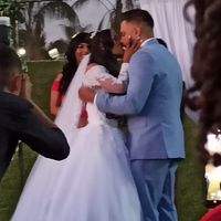 Tudo perfeito, Vestido de princesa e Terno de Principe. Deus abençoou grandemente