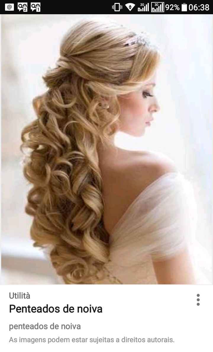 Qual penteado?