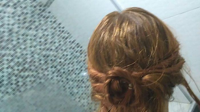 Teste de maquiagem e cabelo - 2