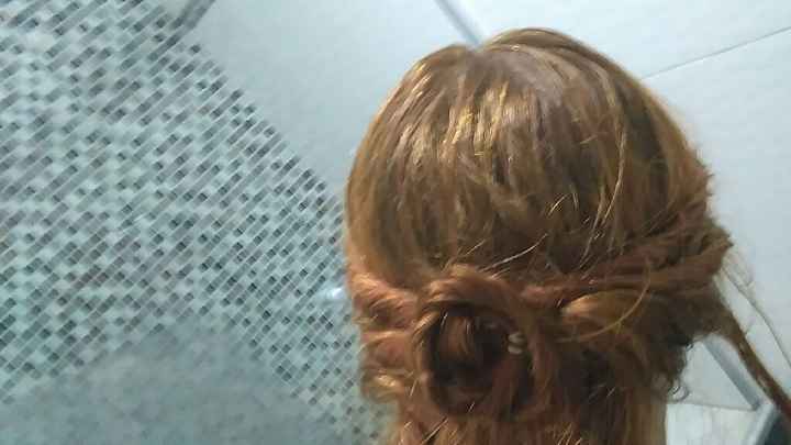 Teste de maquiagem e cabelo - 2