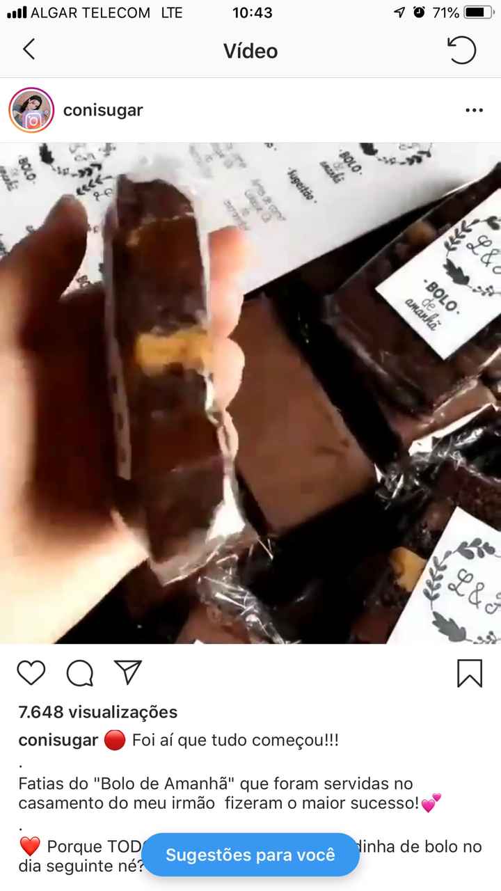 Bolo de amanha como lembrança??? - 1