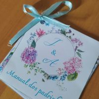 Caixa dos padrinhos azul diy - 4